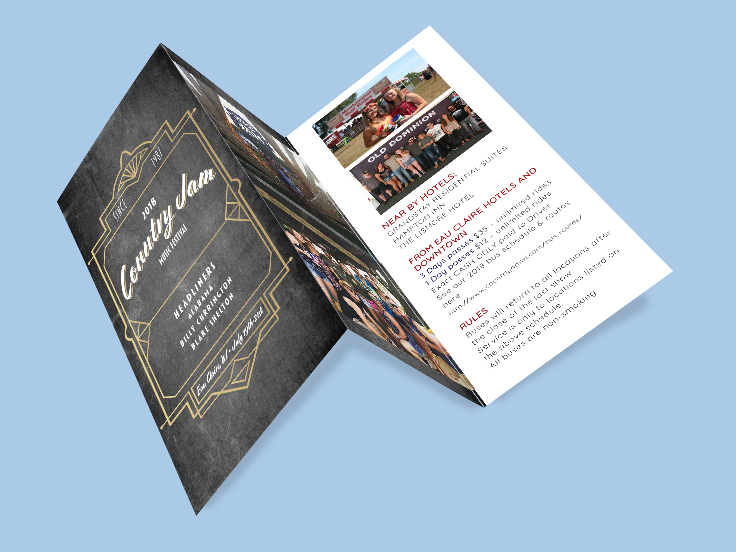 Tri Fold Brochure MockUp