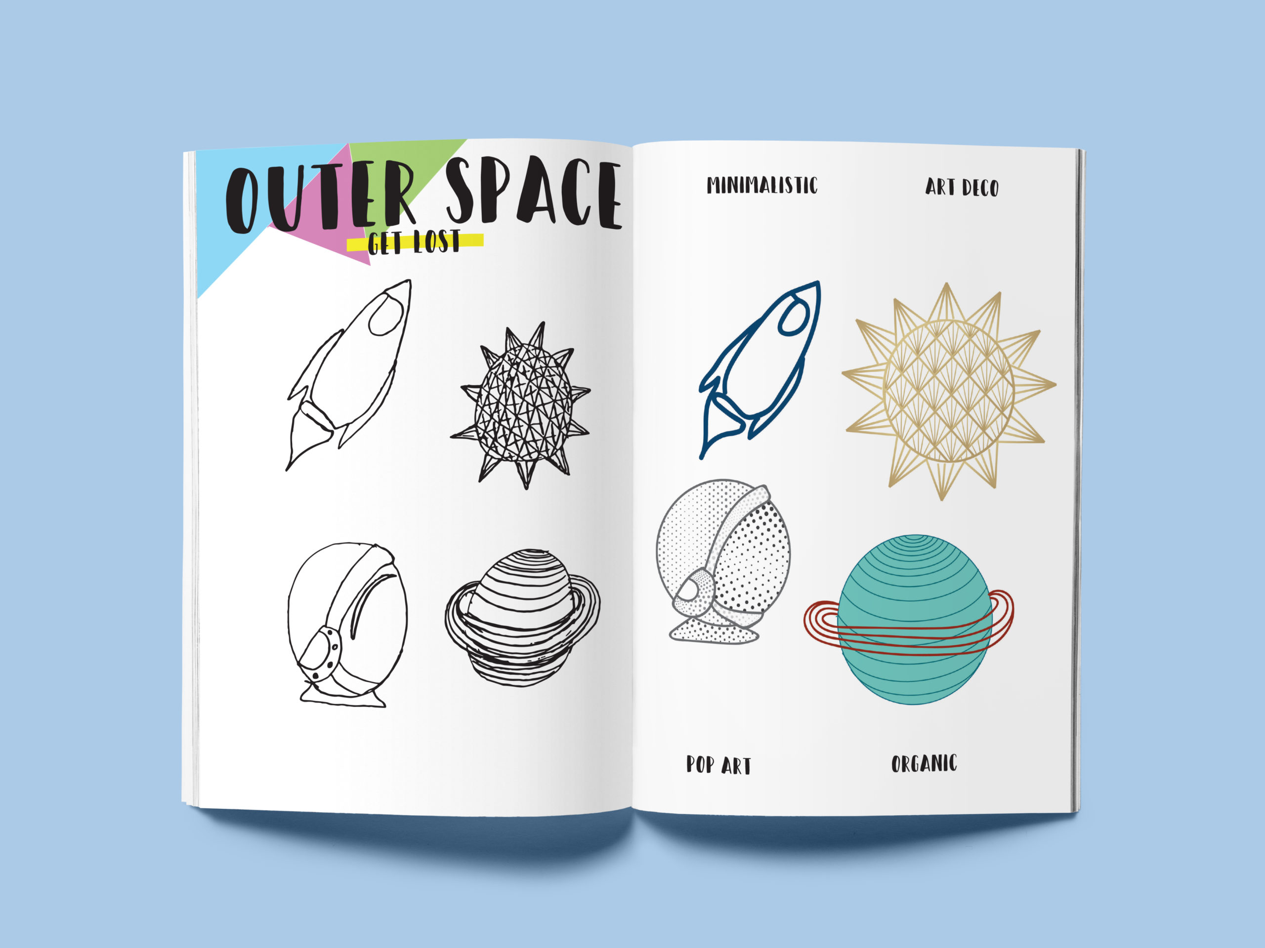 outer space page